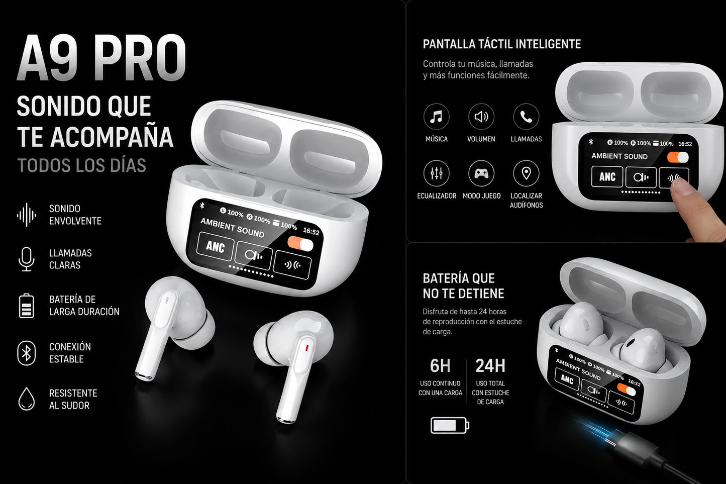 A9 PRO – SONIDO QUE TE ACOMPAÑA TODO EL DÍA
